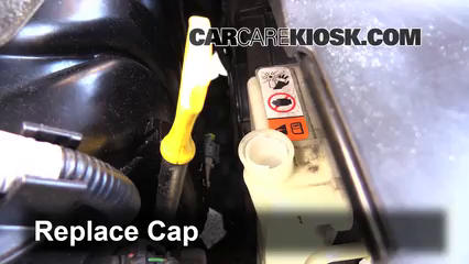 How to Add Coolant: Hyundai Accent (2012-2017) - 2013 Hyundai Accent ...